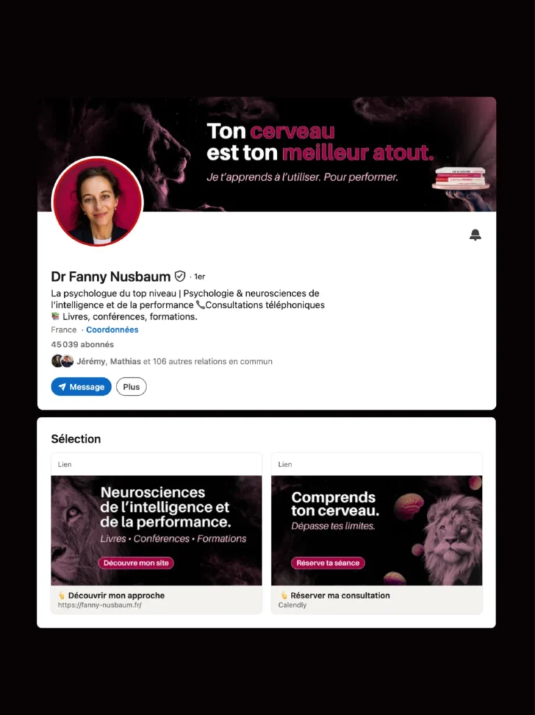 Branding LinkedIn - Fanny