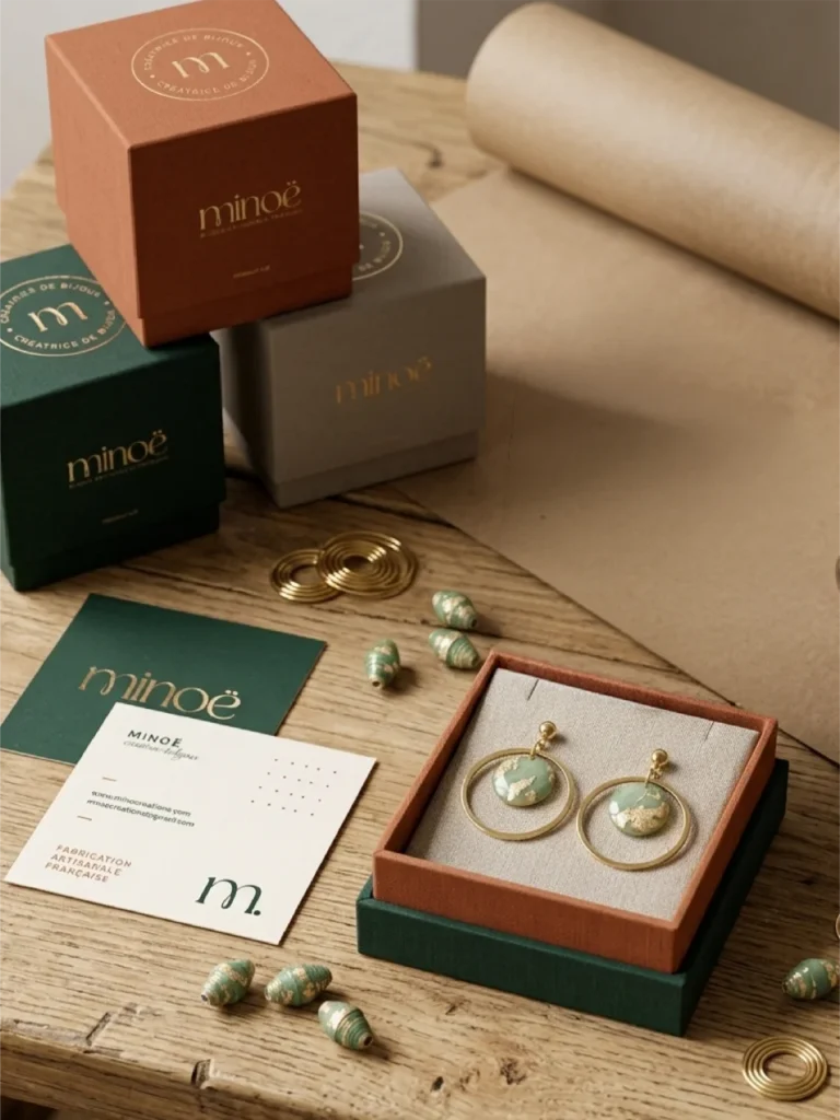 Minoë - Identité visuelle - Portfolio Chloé Lance