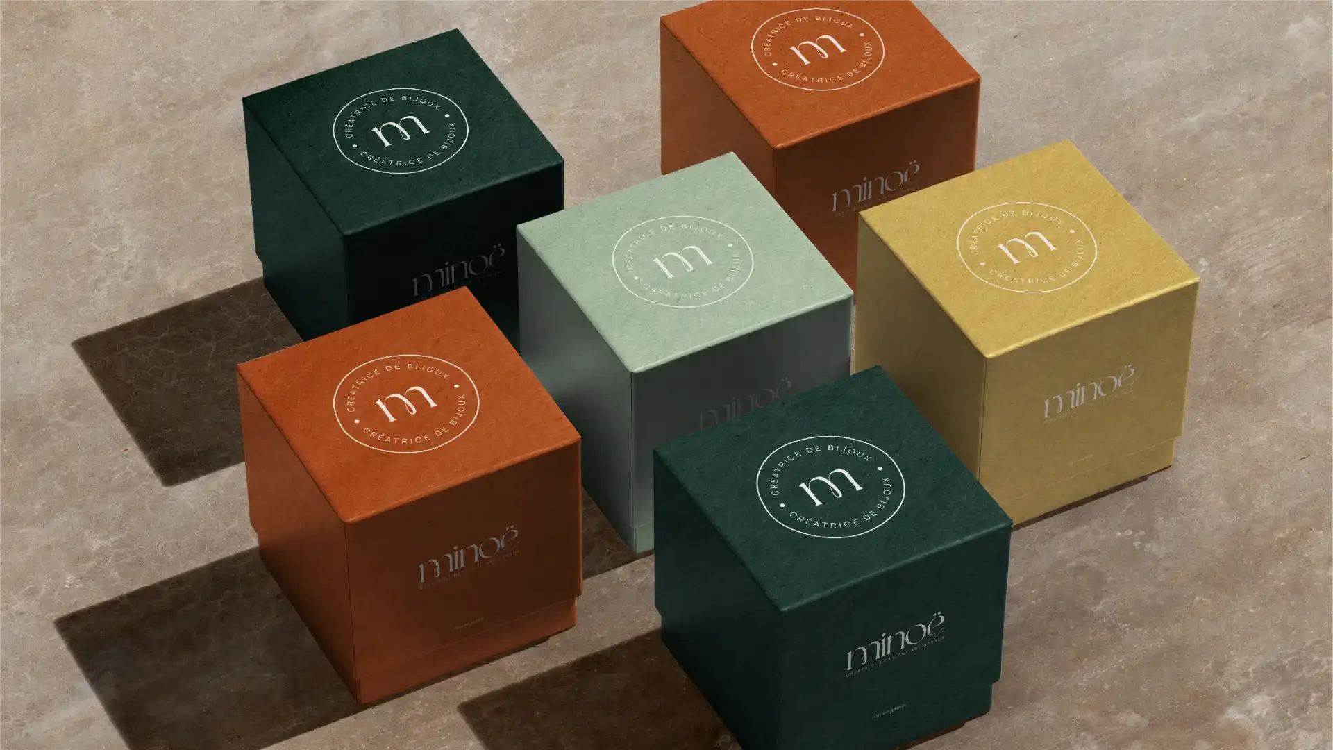 Minoë - Identité visuelle - Portfolio Chloé Lance