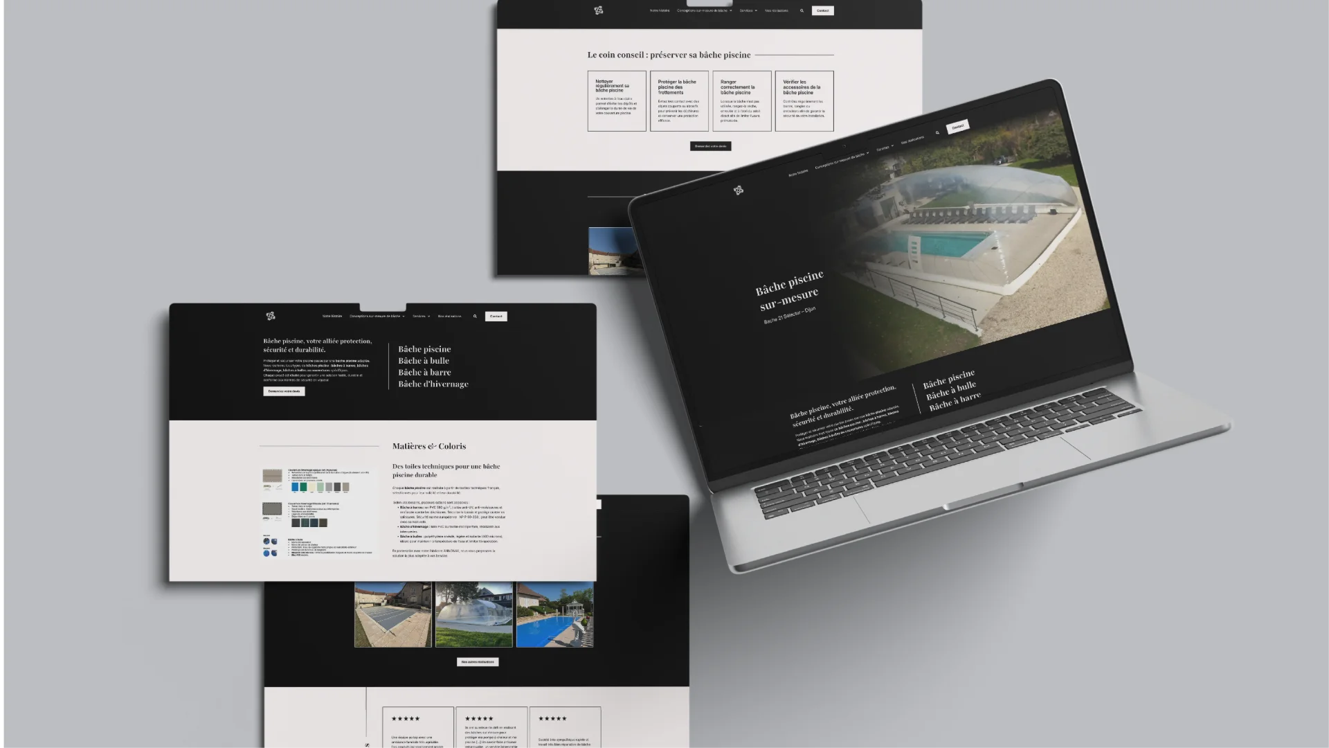 Bâche 21 Selector - Webdesign - Portfolio Chloé Lance