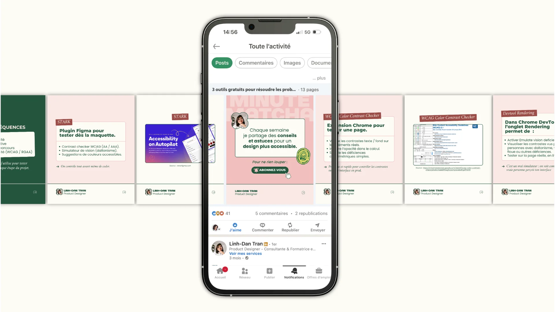 UX Matcha - Webdesign et social media - Portfolio Chloé Lance