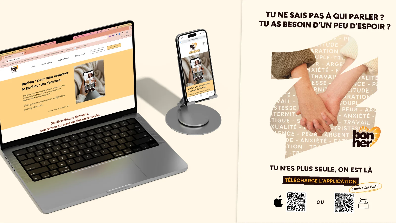 Bonher _ Identité visuelle