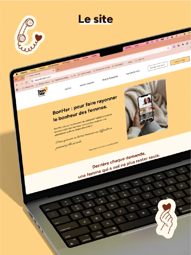 Bonher _ Identité visuelle